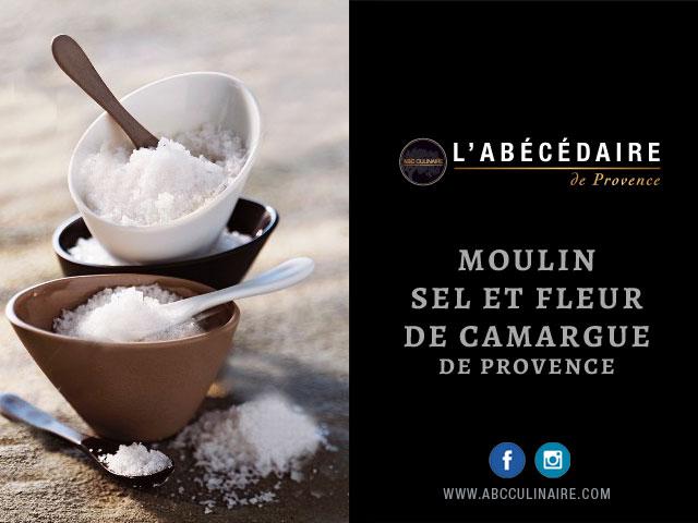 Moulin fleur et sel de Camargue
