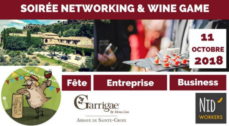 Networking & wine game